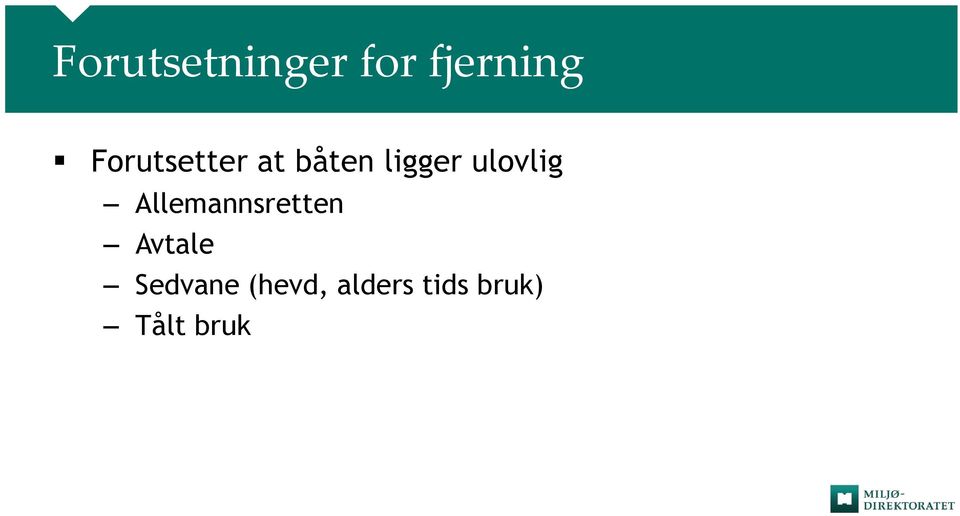 ulovlig Allemannsretten Avtale