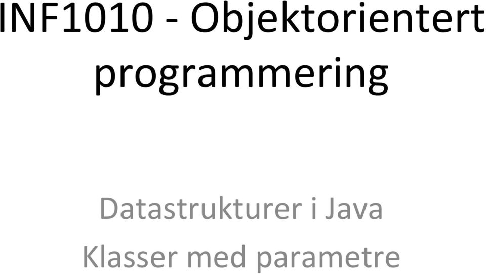 programmering