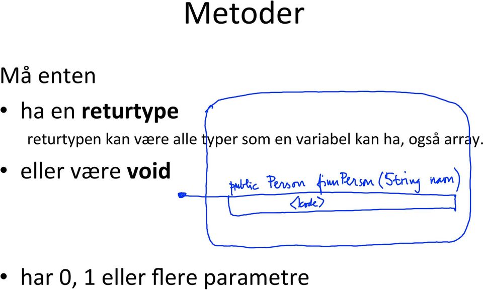 en variabel kan ha, også array.