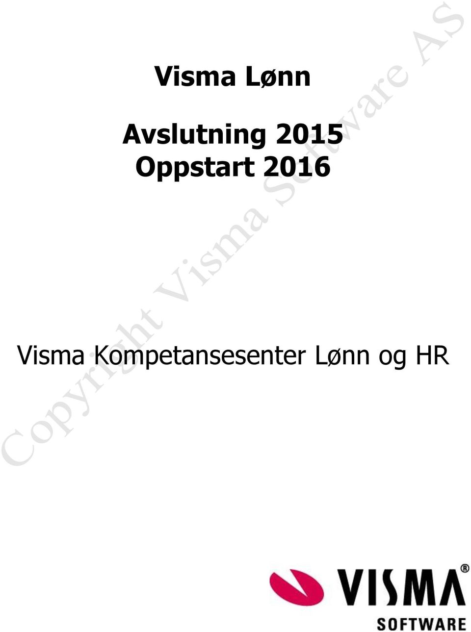 Oppstart 2016