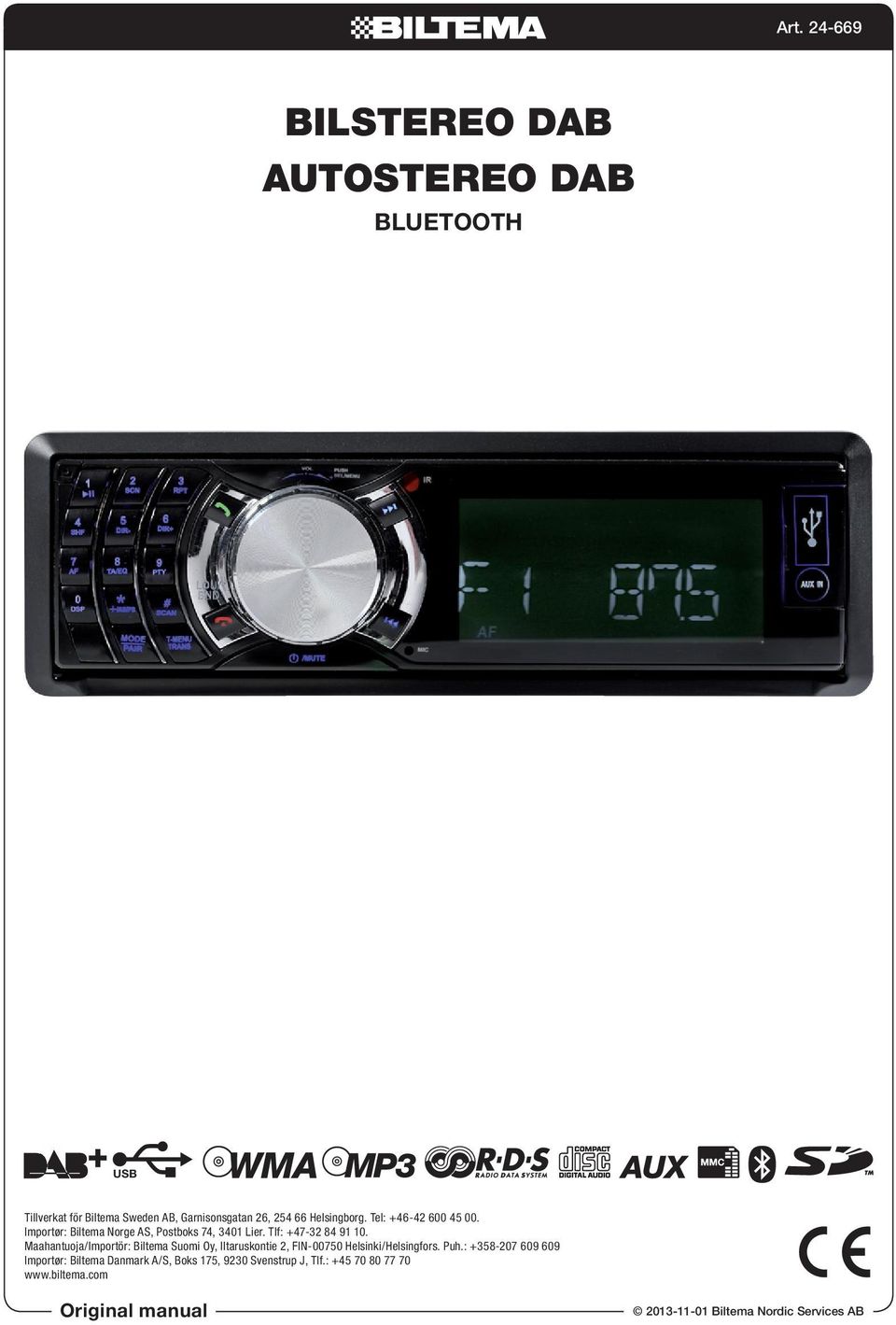 BILSTEREO DAB AUTOSTEREO DAB - PDF Free Download