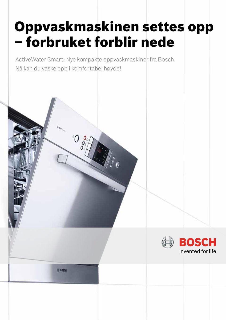 Smart: Nye kompakte oppvaskmaskiner fra