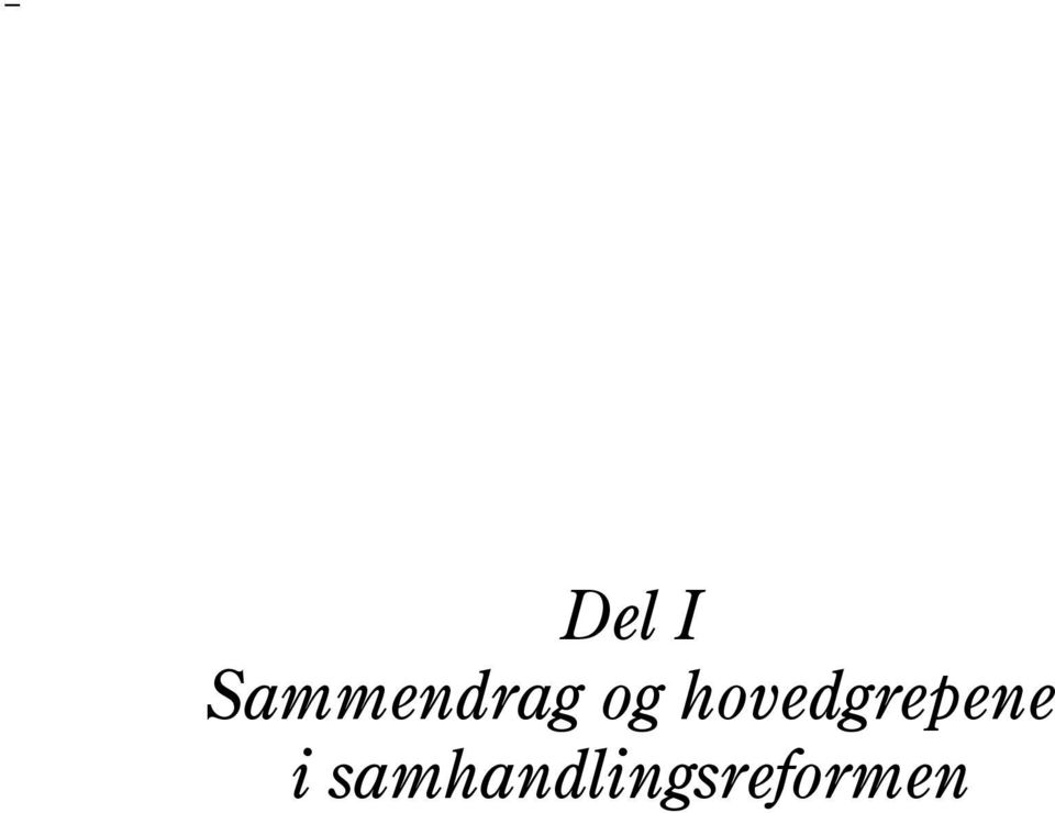 Sammendrag og