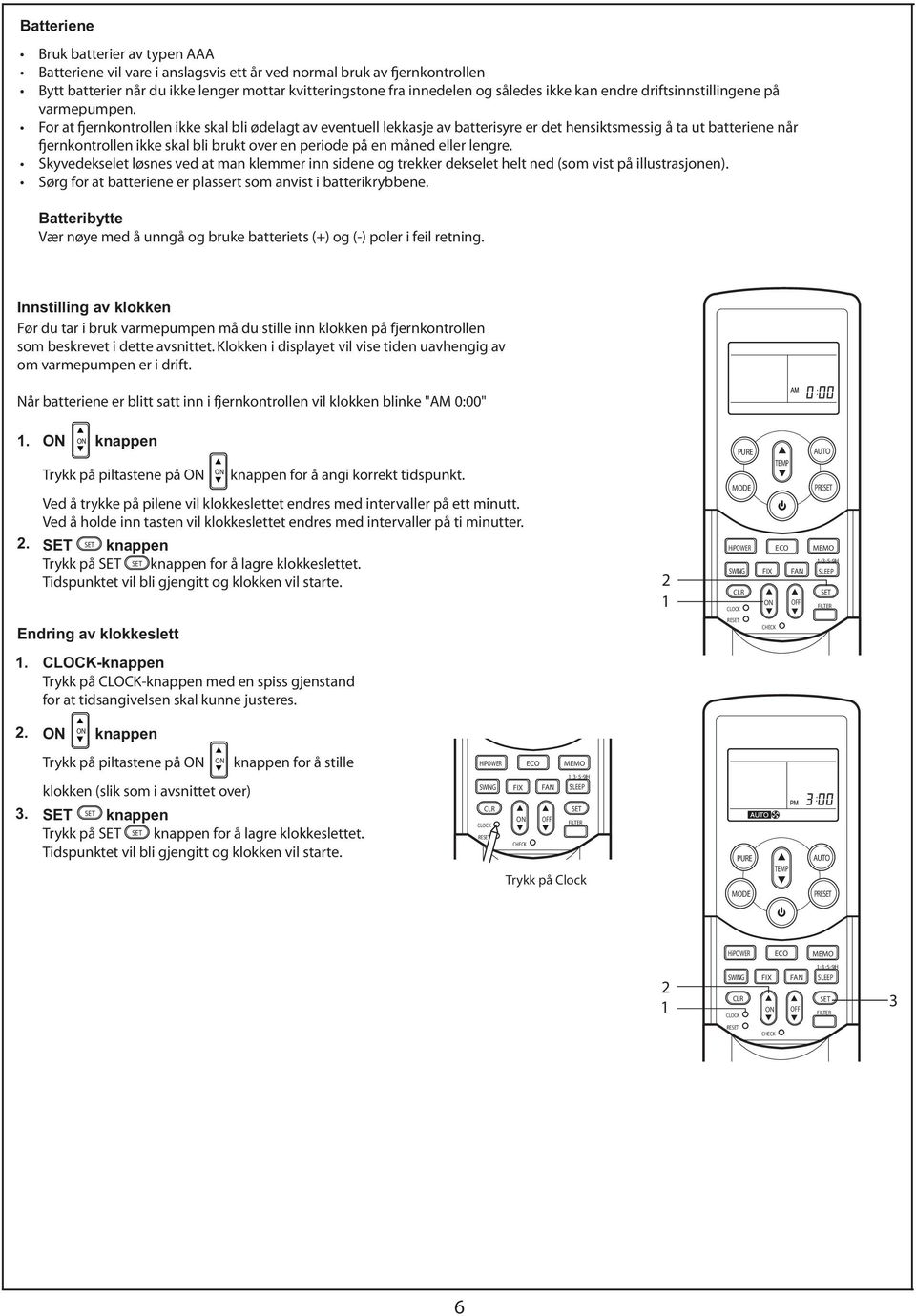 Brukermanual. -Toshiba luft / luft varmepumpe, Daiseikai (RAS) - PDF Gratis  nedlasting