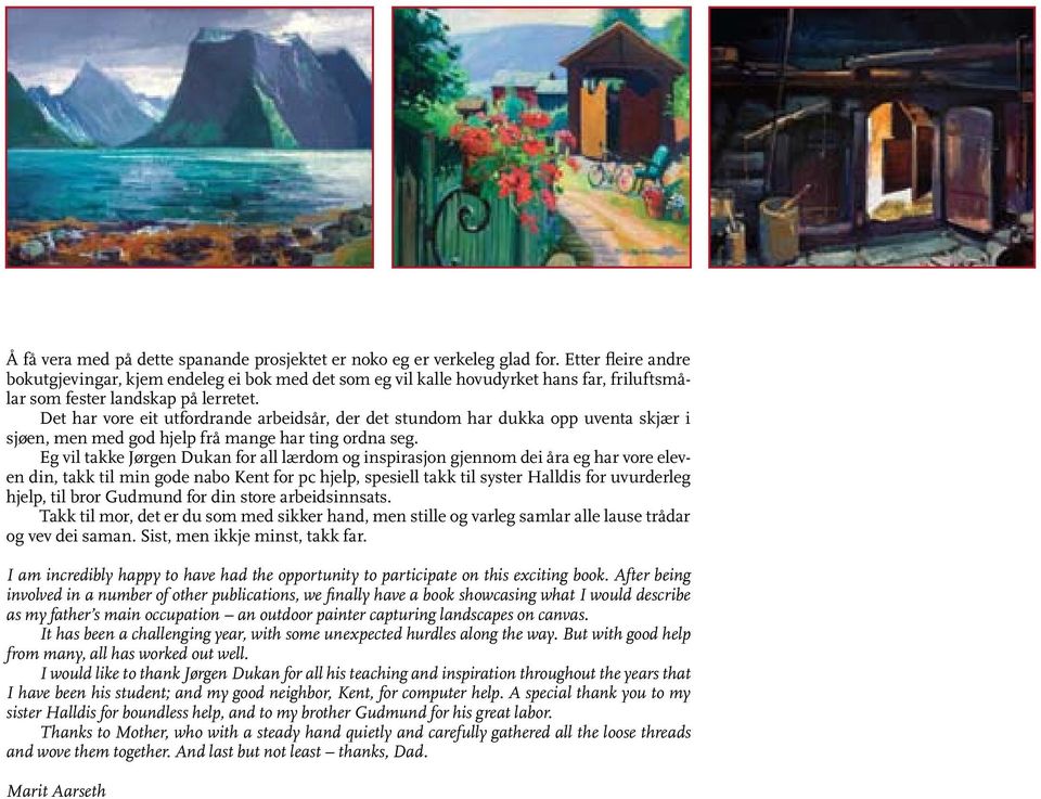 sigmund aarseth Norway Painted in Light and Color written by Marit Aarseth  Design & reproductions by Gudmund Aarseth - PDF Free Download