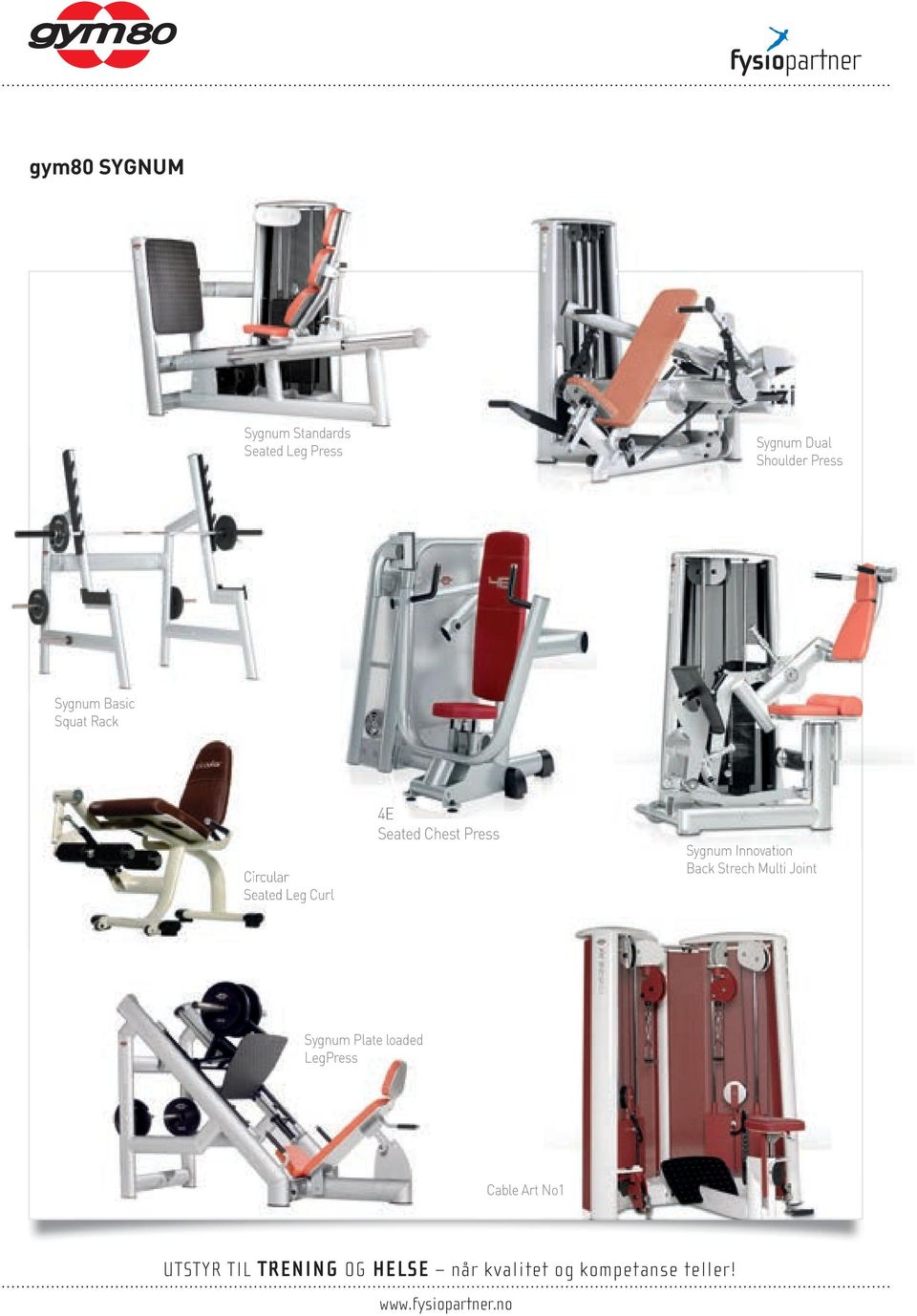 Seated Leg Curl 4E Seated Chest Press Sygnum Innovation