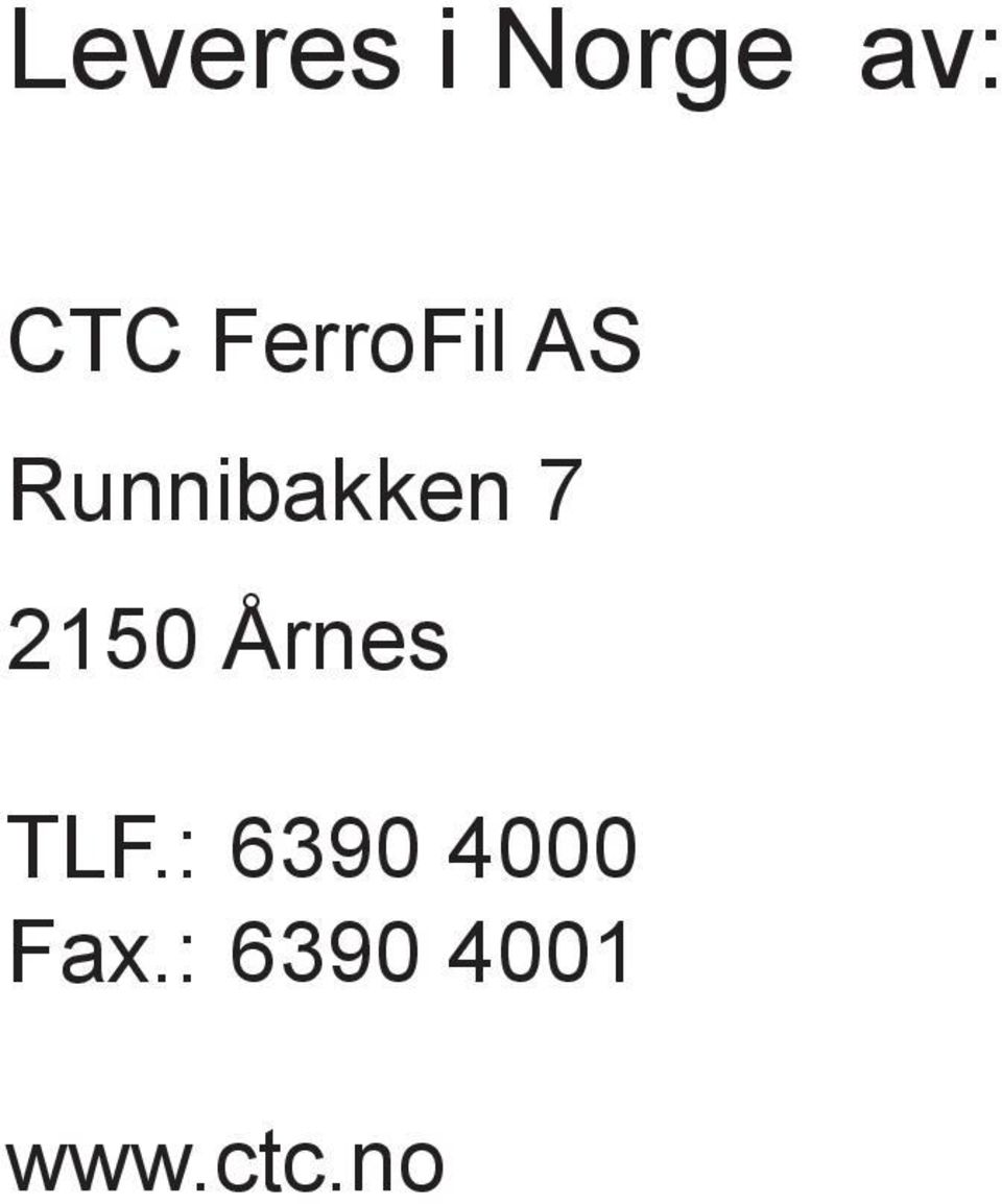2150 Årnes TLF.
