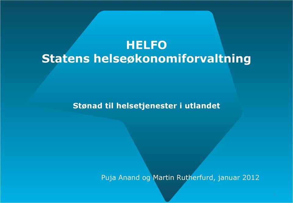 til helsetjenester i utlandet