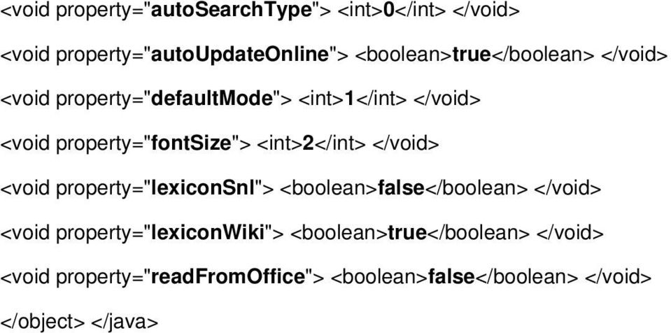 2</int> </void> <void property=" lexiconsnl"> <boolean> false</boolean> </void> <void property=" lexiconwiki">