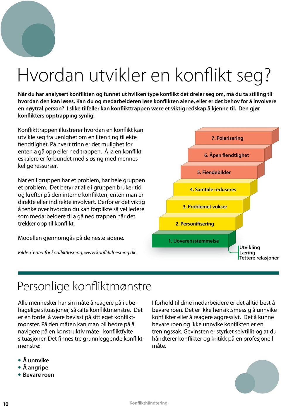 Det kan være spørsmål eller beslutninger som skal tas som vi har forskjellige oppfatninger av.