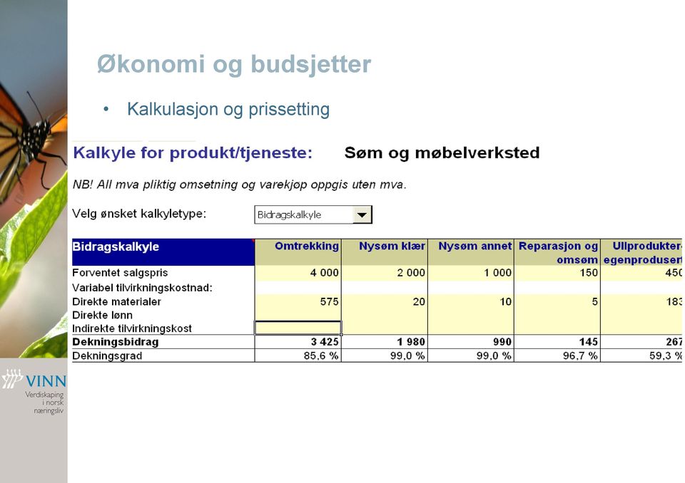 Kalkulasjon