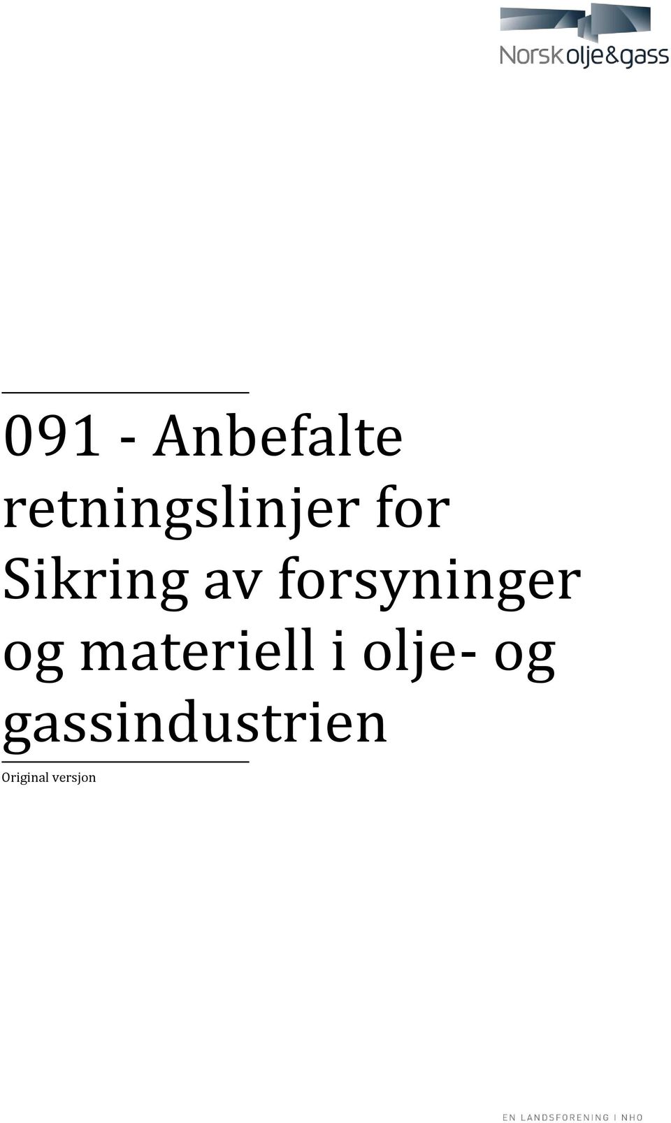 Sikring av forsyninger