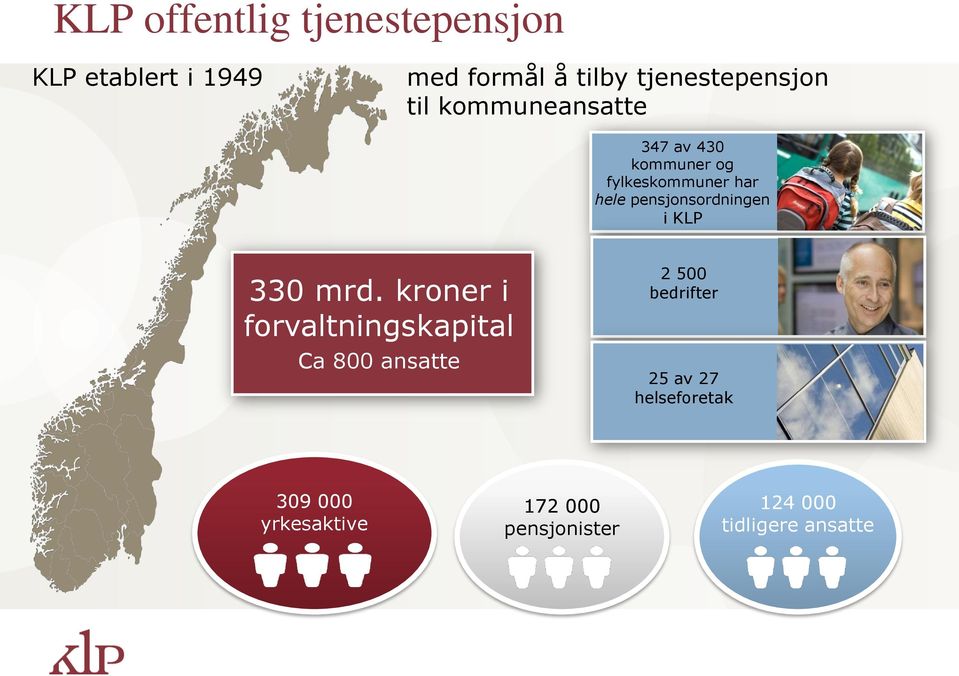 pensjonsordningen i KLP 330 mrd.