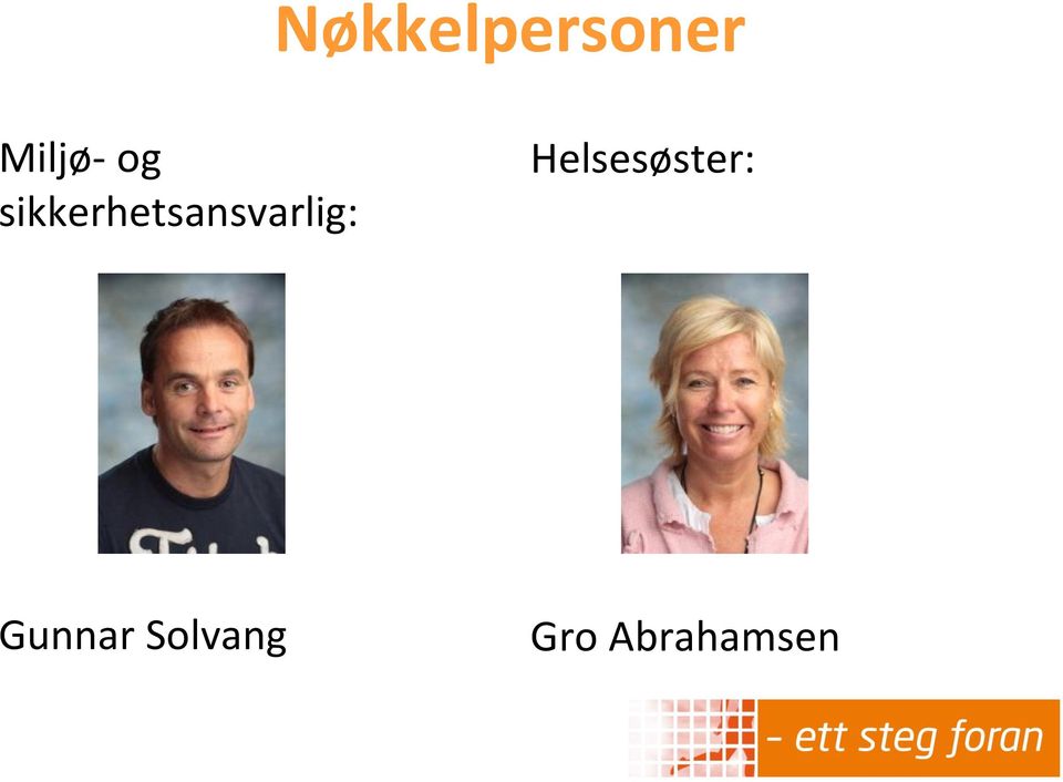 sikkerhetsansvarlig: