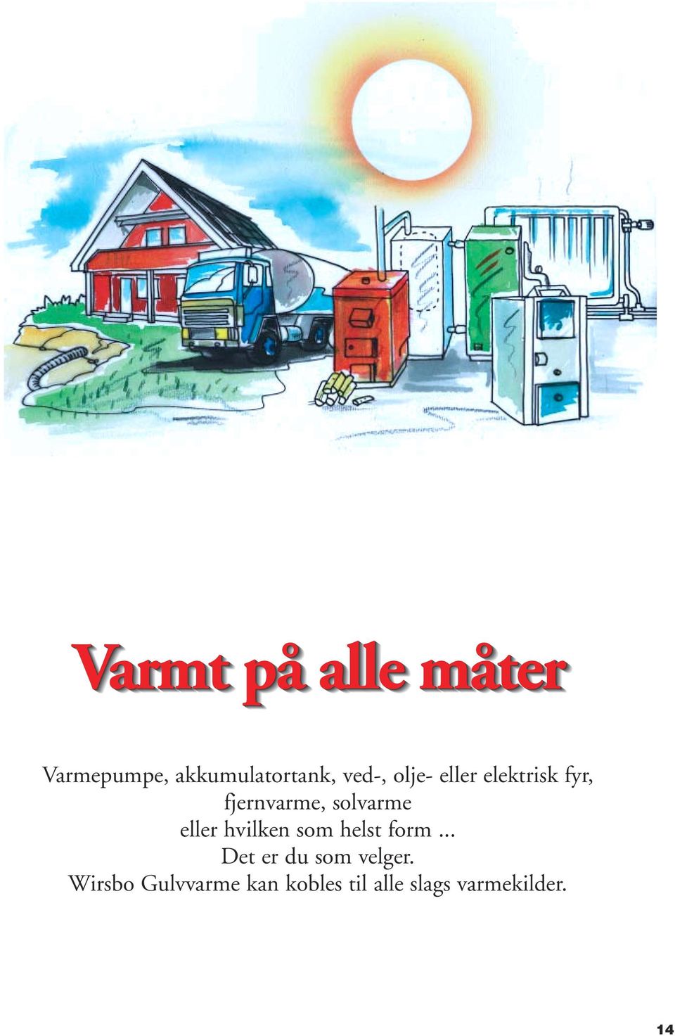 hvilken som helst form... Det er du som velger.