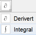 Integral og areal. Eksempel side 26-27 For å få en numerisk (tilnærmet) verdi for arealet, skriver vi Integral[sqrt(x), 1, 6] i inntastingsfeltet og trykker Enter.