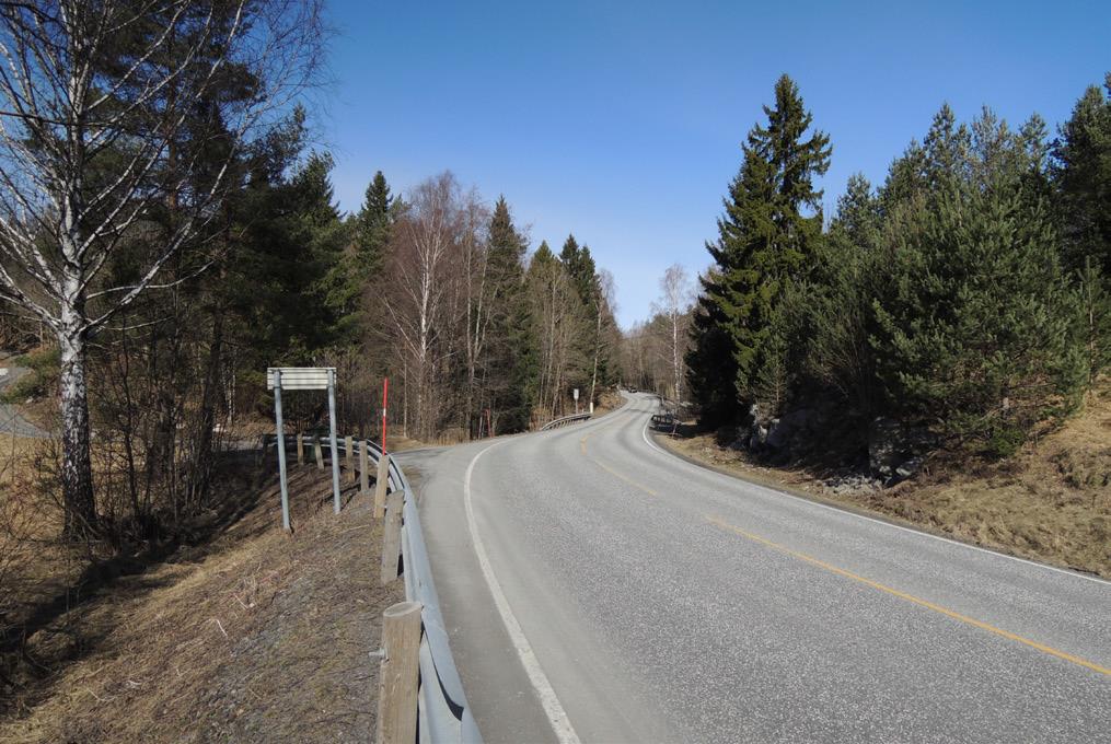 Dagens situasjon Generelt Fartsgrense: 60 og 70 km/t Andel