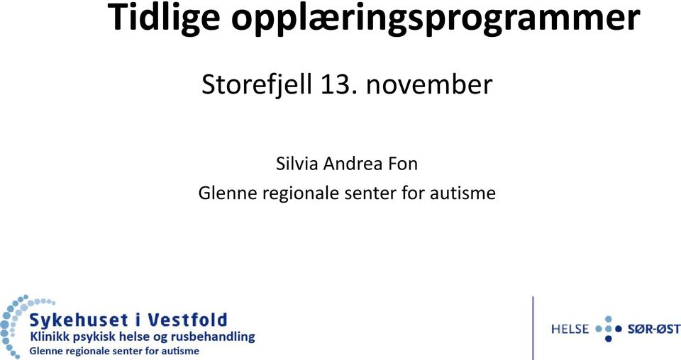 Storefjell 13.