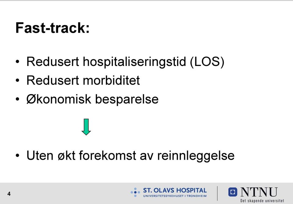 Redusert morbiditet Økonomisk