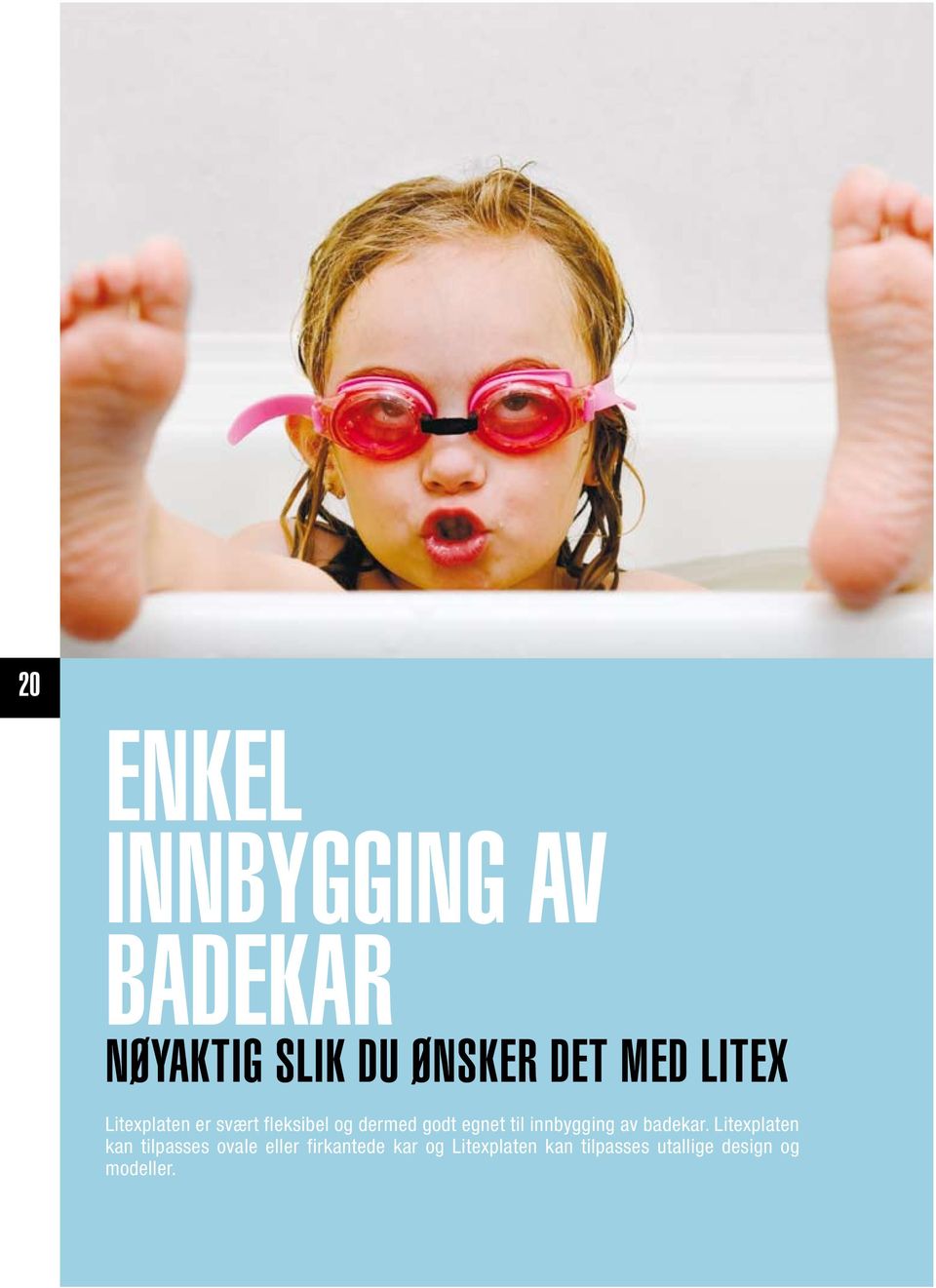 innbygging av badekar.