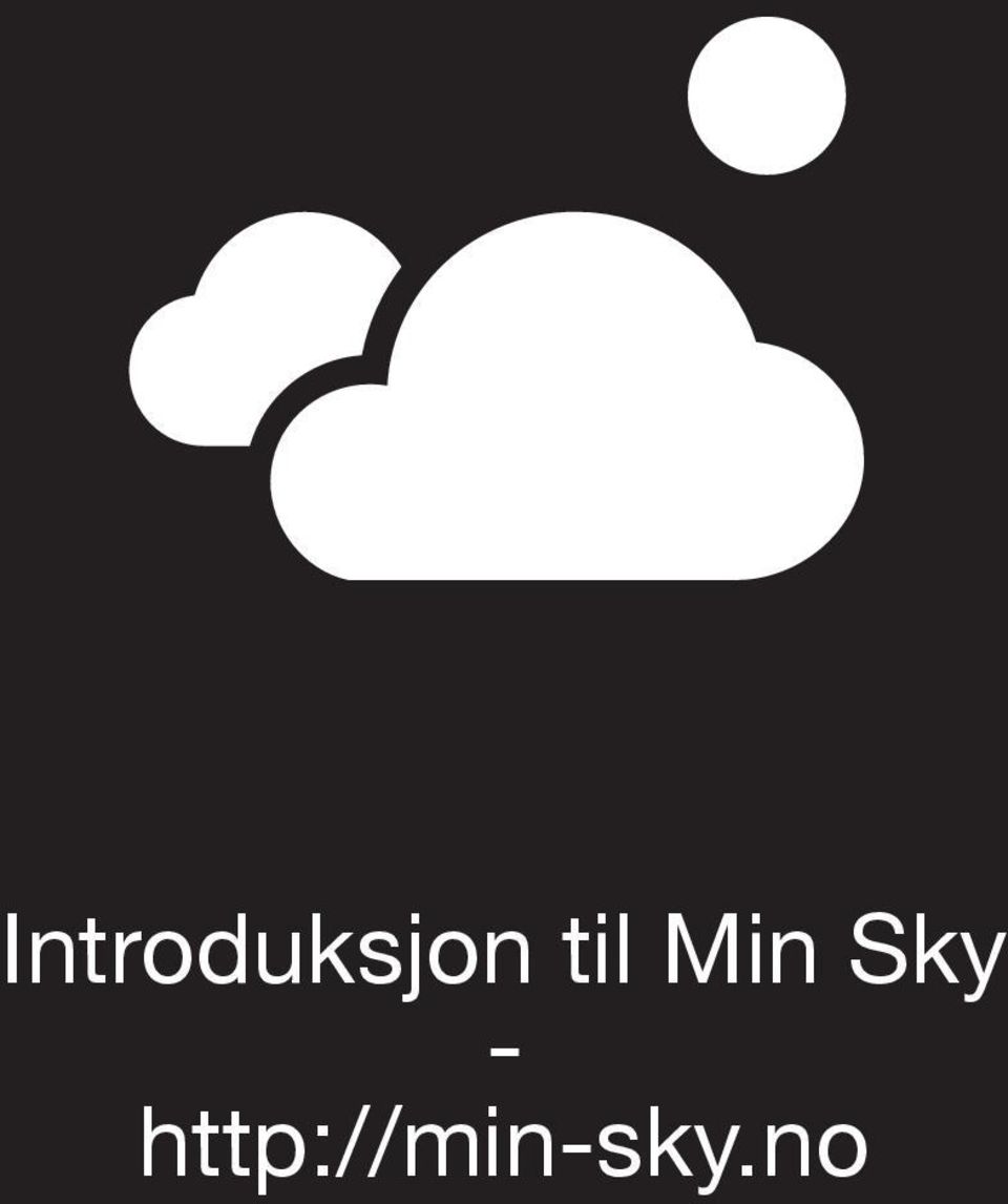 Introduksjon til Min Sky - - PDF Free Download