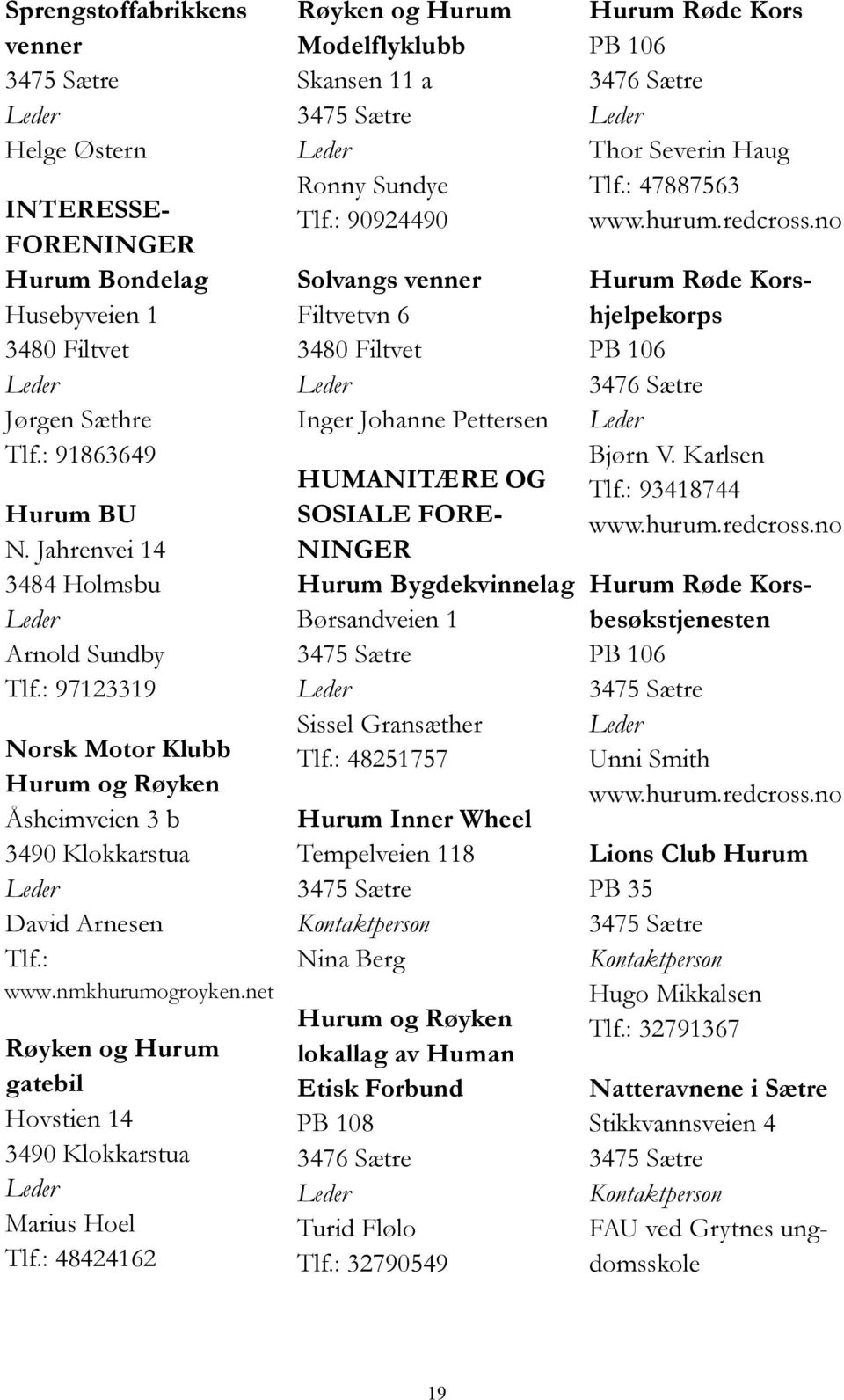 : 48424162 Røyken og Hurum Modelflyklubb Skansen 11 a Ronny Sundye Tlf.