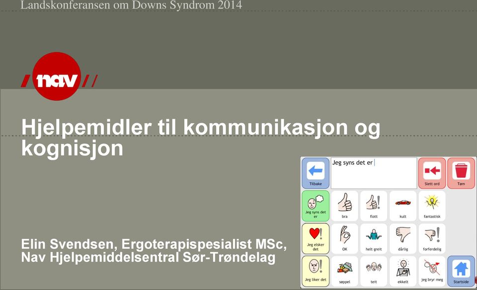 kognisjon Elin Svendsen,