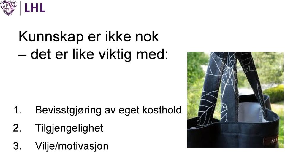 Bevisstgjøring av eget