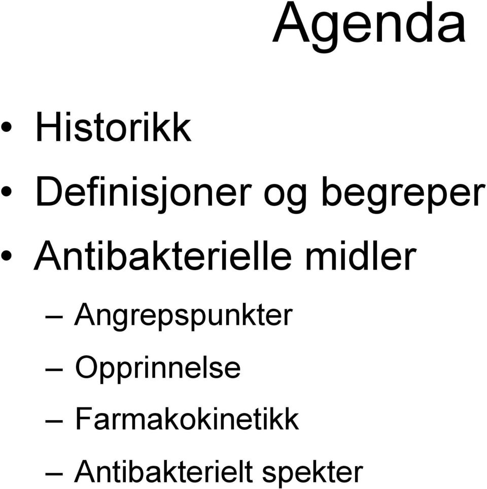 Angrepspunkter Opprinnelse