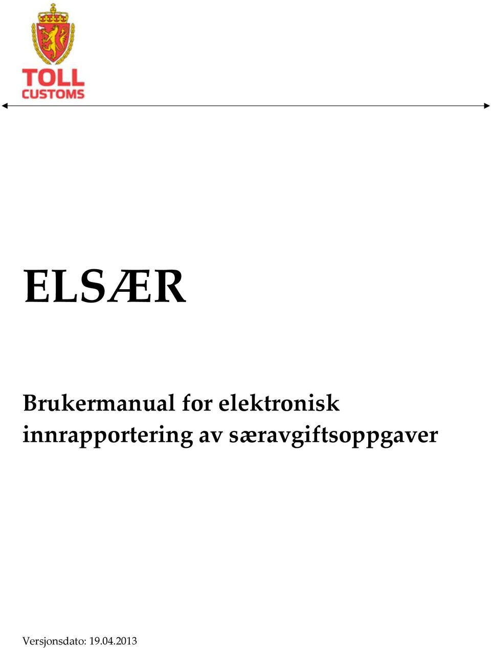 innrapportering av