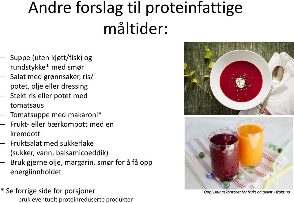 kremdott Fruktsalat med sukkerlake (sukker, vann, balsamicoeddik) Bruk gjerne olje, margarin, smør for å få opp