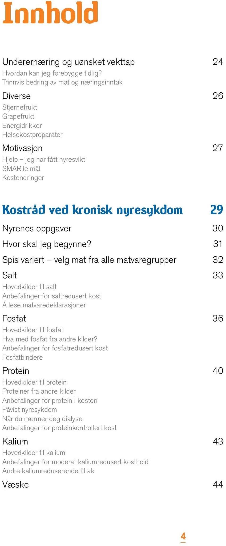 Kostråd. ved nyresykdom - PDF Gratis nedlasting