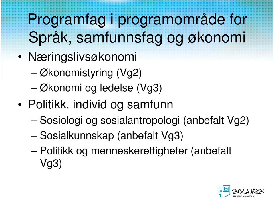 Politikk, individ og samfunn Sosiologi og sosialantropologi (anbefalt