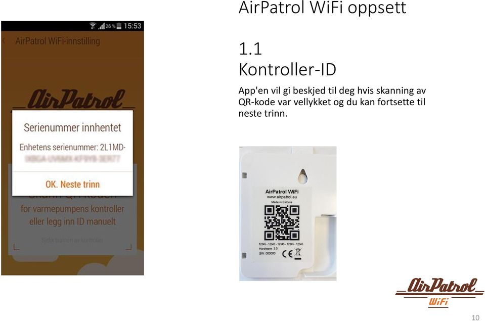 til deg hvis skanning av QR-kode var