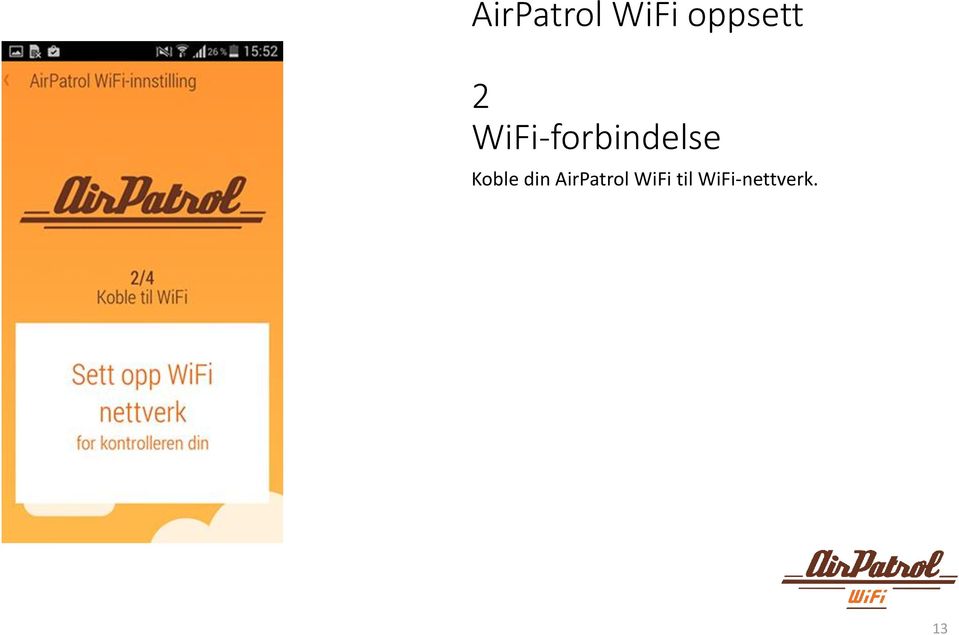 WiFi-forbindelse