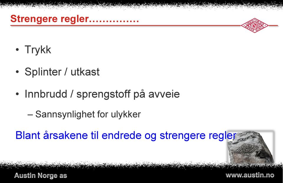 avveie Sannsynlighet for ulykker