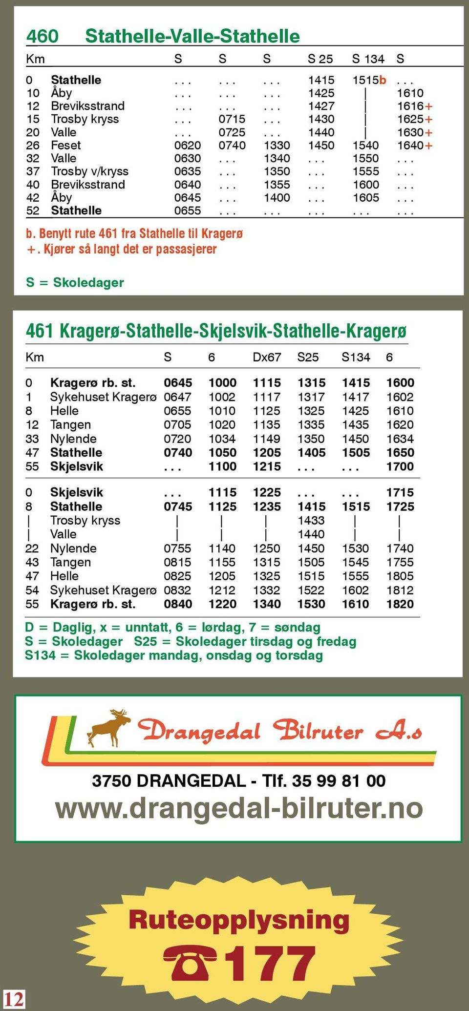 3750 DRANGEDAL - Tlf Fra 17. august PDF Gratis nedlasting