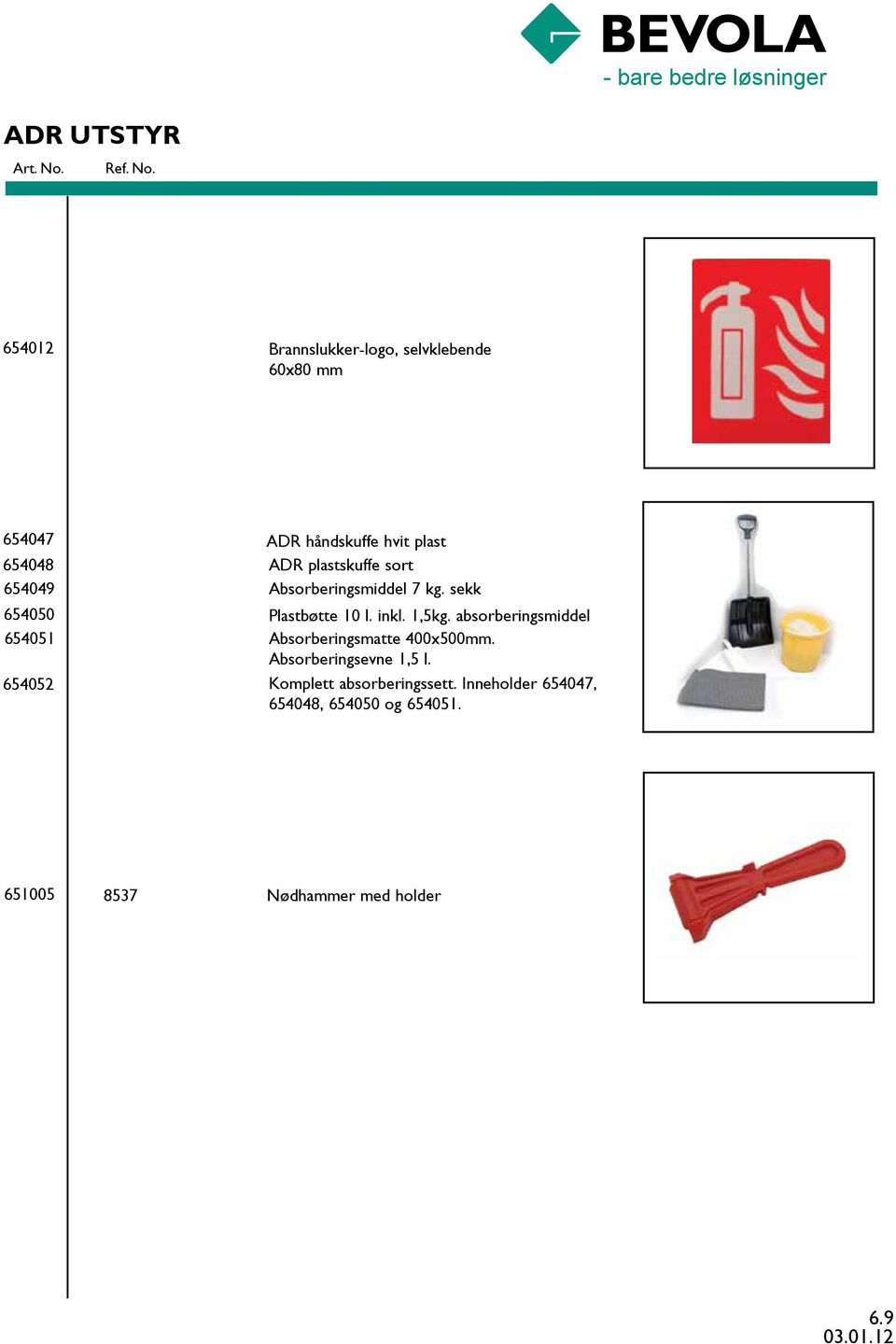 sekk Plastbøtte 10 l. inkl. 1,5kg. absorberingsmiddel Absorberingsmatte 400x500mm.