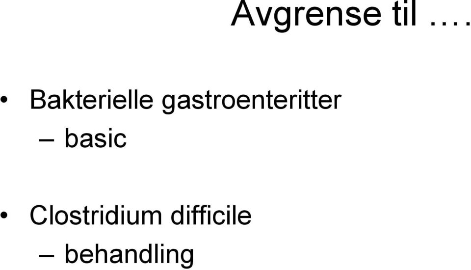 gastroenteritter