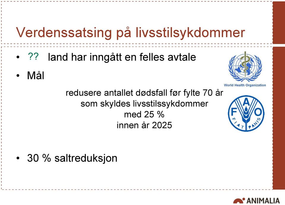 antallet dødsfall før fylte 70 år som skyldes