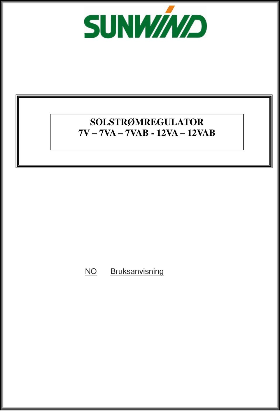 SOLSTRØMREGULATOR 7V