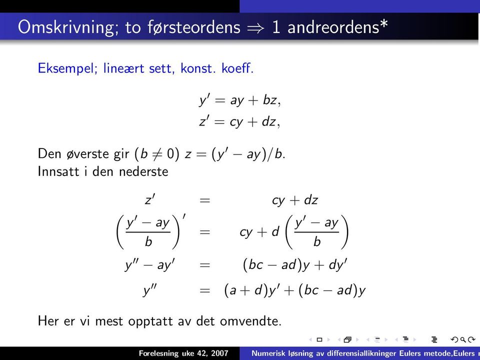 Eulers metode