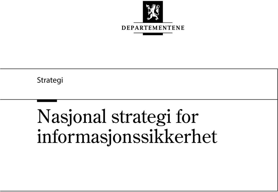 strategi for