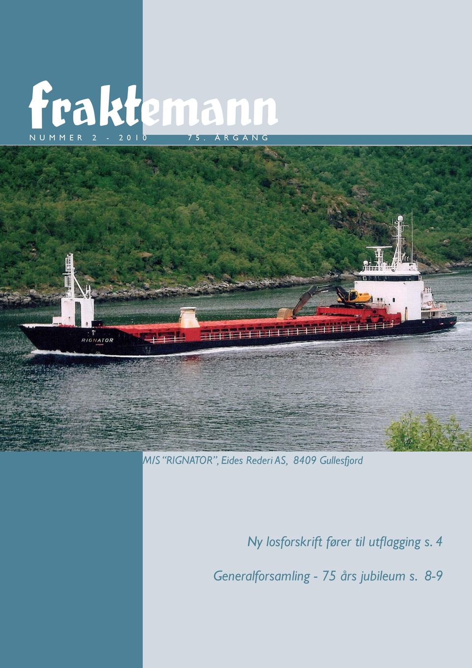 8409 Gullesfjord Ny losforskrift fører