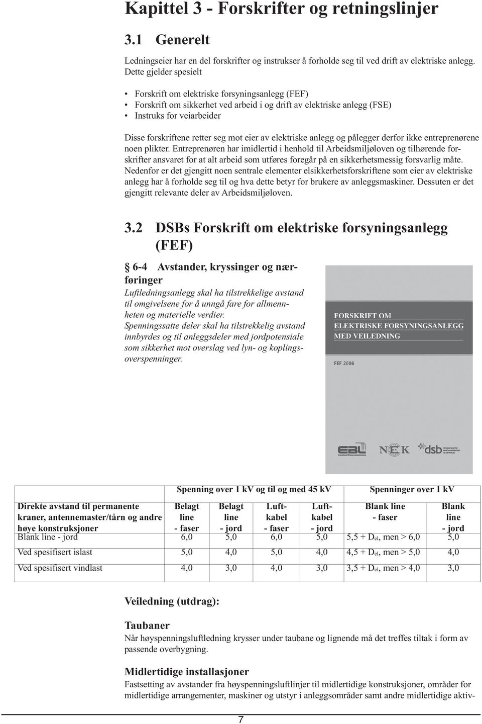 mot eier av elektriske anlegg og pålegger derfor ikke entreprenørene noen plikter.