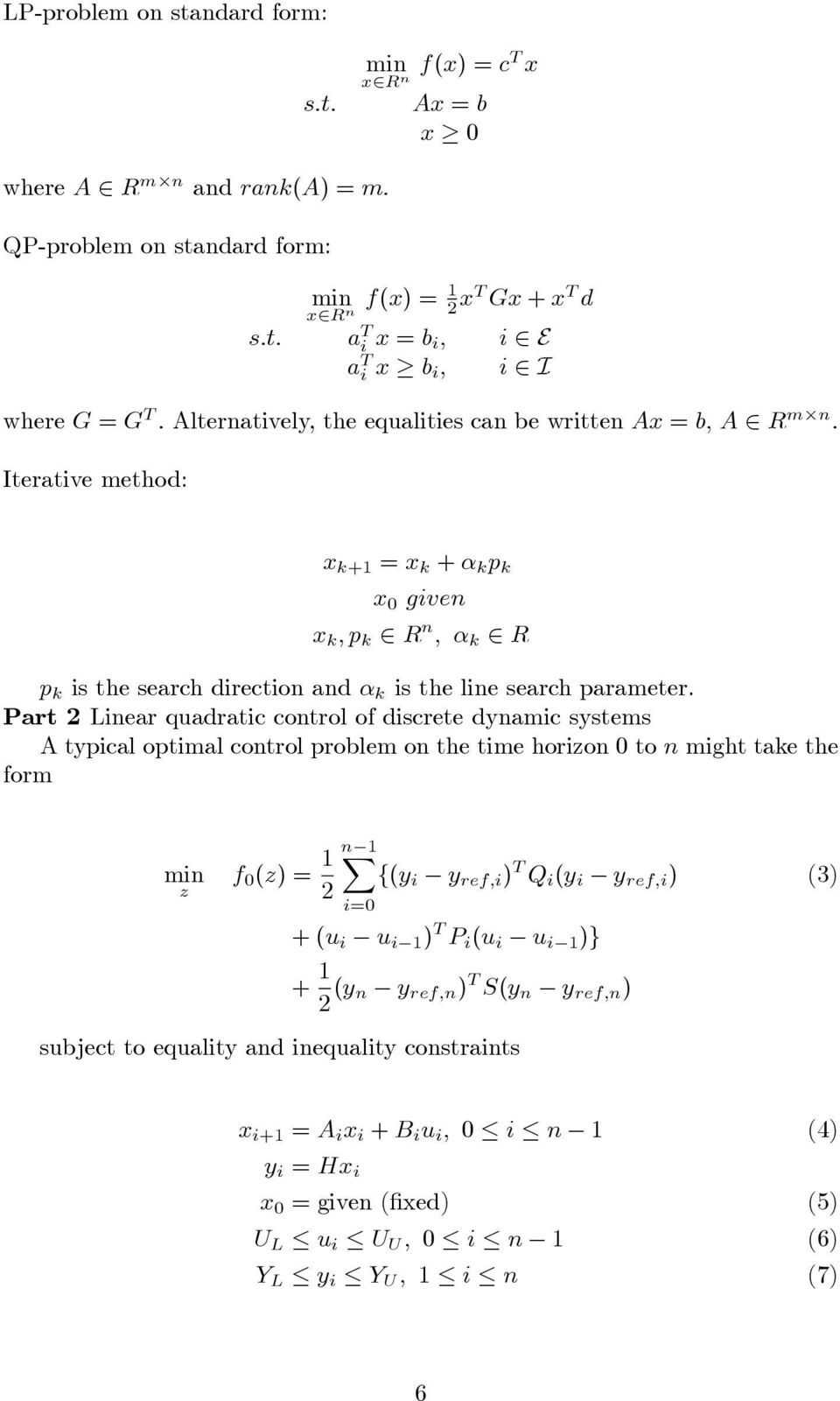 the line search parameter.