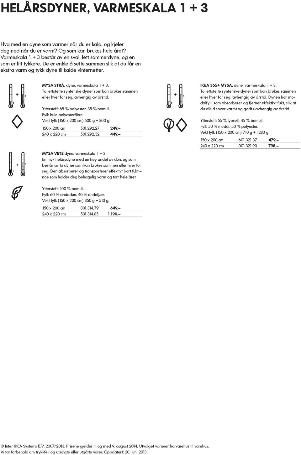 Dyner KJØPEHJELP. Bli inspirert på IKEA.no. Syntetisk fiber.  Cellulosefiber. Dun og fjær. Varmeregulerende fôr. Kan vaskes i maskin på  60 C - PDF Free Download