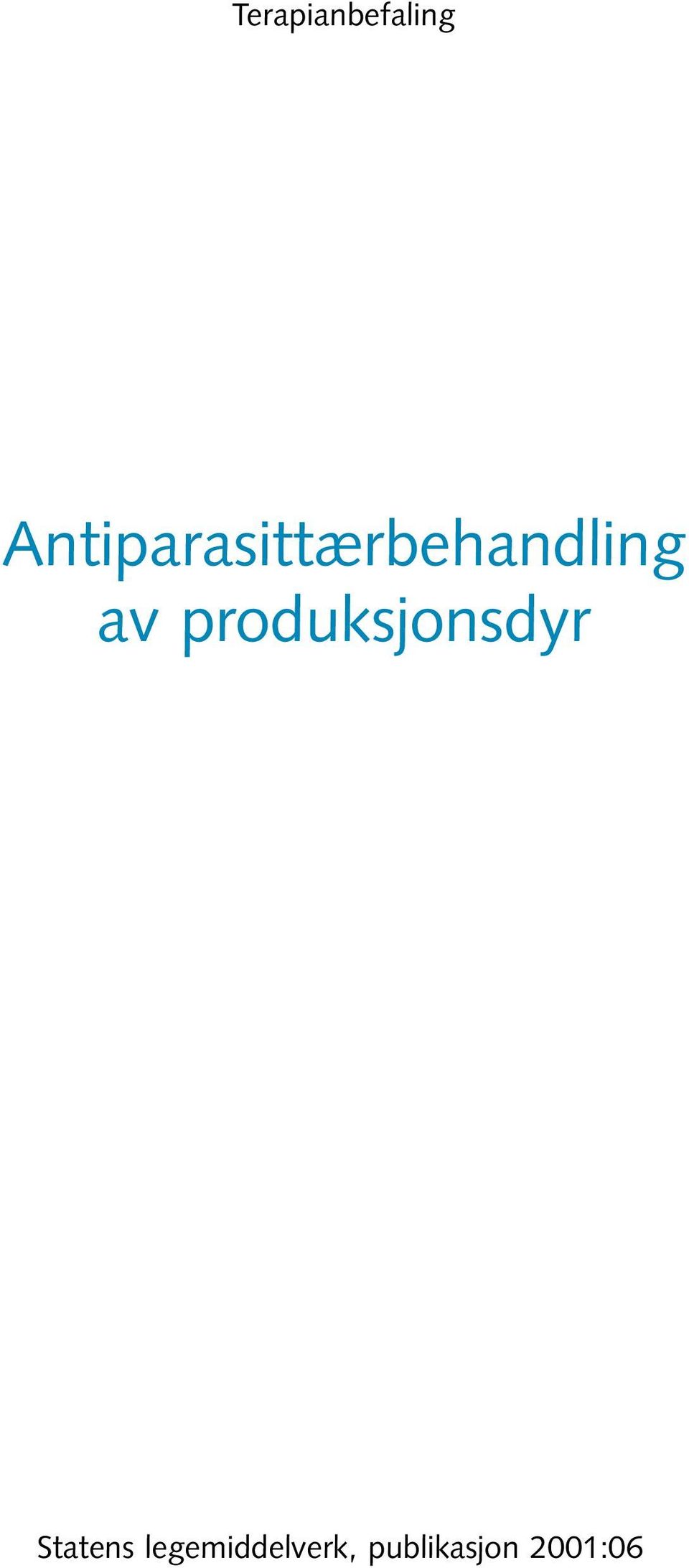 av produksjonsdyr Statens