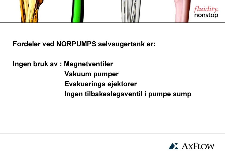 Vakuum pumper Evakuerings ejektorer