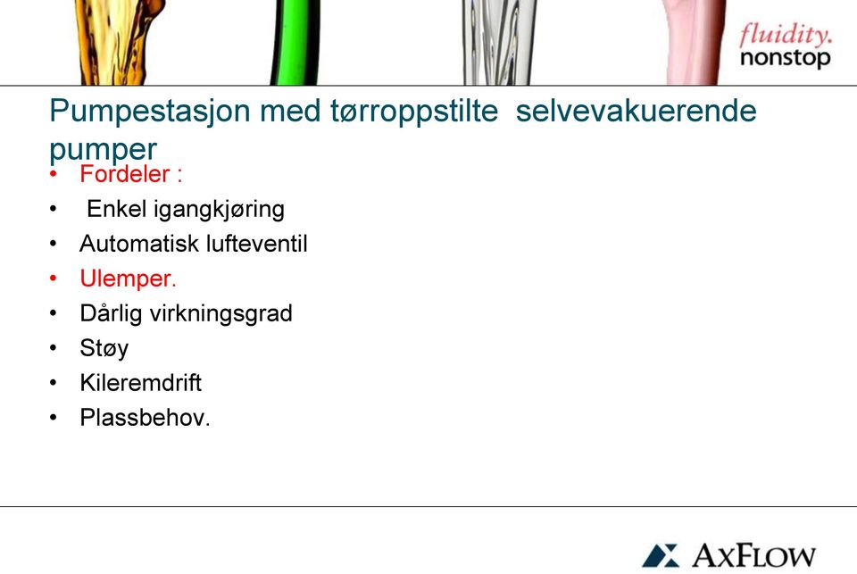 igangkjøring Automatisk lufteventil